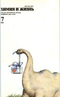 Химия и жизнь №07/1985 — обложка журнала.