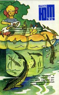 Юный техник 6/1984 — обложка журнала.