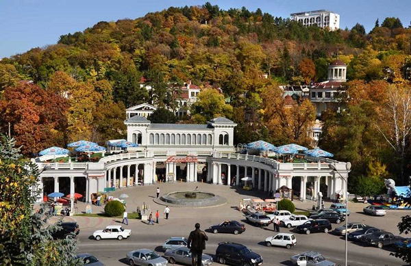 Фотография. Не кликабельно. Славится своими целебными минеральными источниками.