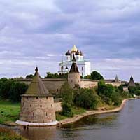 Древний город Псков.