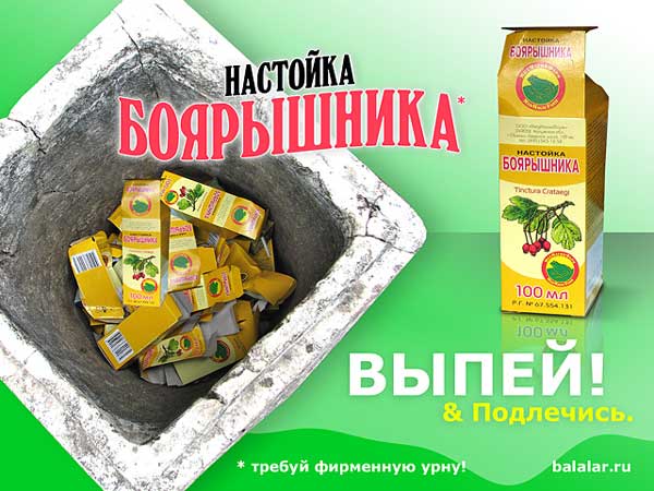 Фотография. Не кликабельно. Боярыня - выпей и подлечись.
