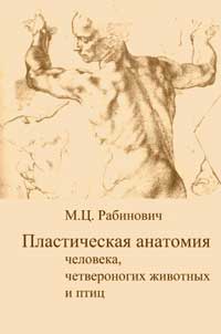 Пластическая анатомия человека, четвероногих животных и птиц и ее применение в рисунке — обложка книги.