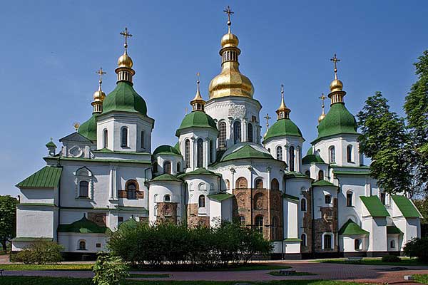 Фотография. Не кликабельно. Главным храмом Киевской Руси испокон веков является Софийский собор.