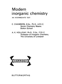 Modern Inorganic Chemistry — обложка книги.