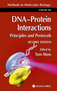 DNA-Protein Interactions. Principles and Protocols — обложка книги.