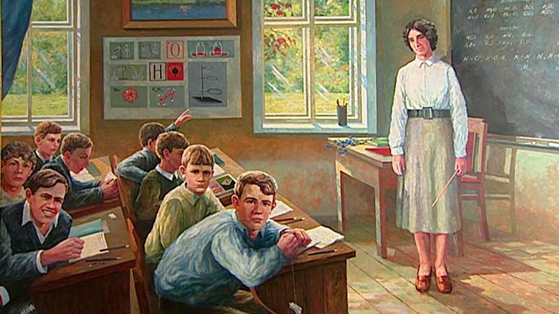 Фотография. Не кликабельно. «А кто будет себя плохо вести — тому потом на Skillbox придется заново переучиваться!»