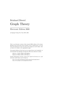 Graph Theory — обложка книги.