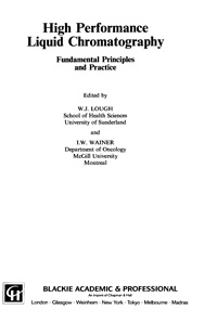 High Perfomance Liquid Chromatography. Fundamental Principles and Practice — обложка книги.