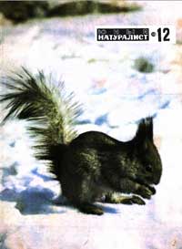 Юный натуралист №12/1969 — обложка журнала.