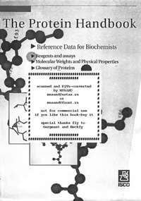 The Protein Handbook — обложка книги.