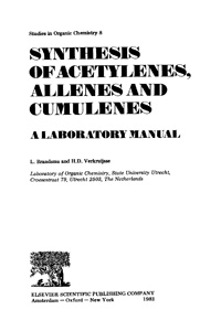 Synthesis of Acetilenes, allenes and Cumulenes — обложка книги.