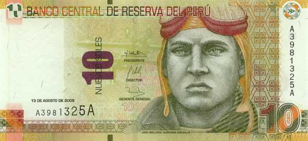 На ряду с солями в Перу официально используются североамериканские доллары