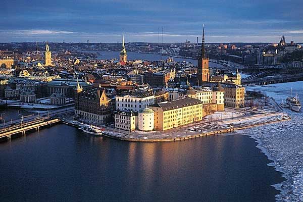 Северный город Стокгольм невероятно красив.