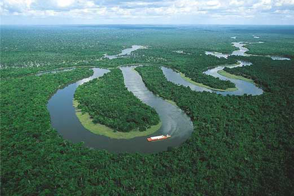 Второй по длине рекой в мире является Амазонка.