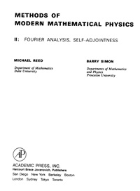 Methods of modern mathematical physics. 2: fourier analysis, self-adjointness — обложка книги.