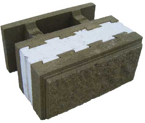 Термоблоки из пескобетона могут использоваться для возведения зданий.