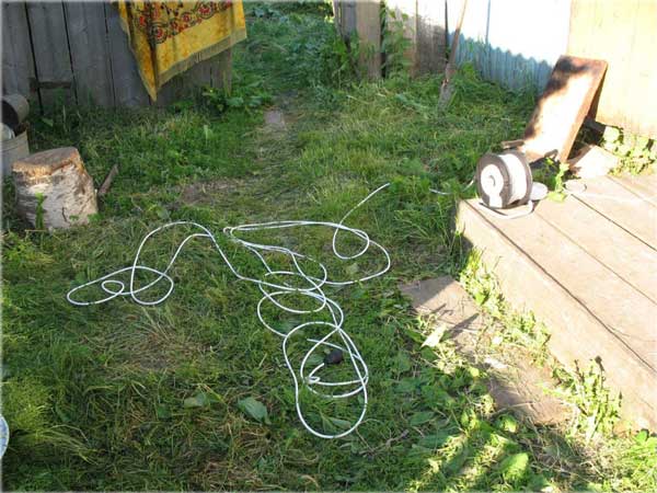 Фотография. Не кликабельно. Сорокаметровый удлинитель