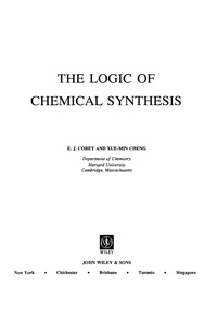 The Logic of Chemical Synthesis — обложка книги.