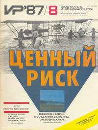 Изобретатель и рационализатор №08/1987 — обложка журнала.