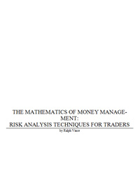 The Mathematics Of Money Managment — обложка книги.