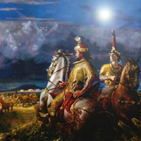 Азиатские скифы и хунну.