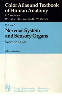 Color atlas and textbook of human anatomy. Vol.3: nervous system and sensory organs — обложка книги.