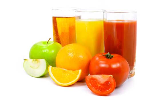 При частичном голодании разрешается употреблять немного фруктов, или соки.