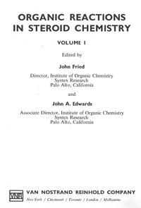 Organic Reactions in Steroid Chemistry. Volume 1 — обложка книги.