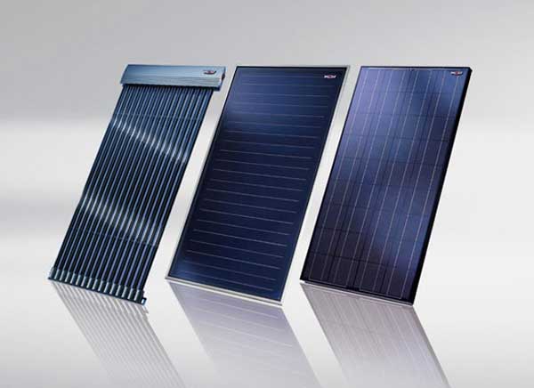 Для производства электроэнергии используют фотоэлементы, а для производства тепла – солнечные тепловые коллекторы.
