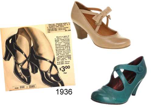 Туфли-испанки вошли в моду в конце 30-х годов