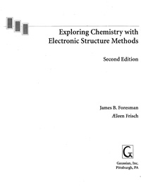 Exploring Chemistry with Electronic Structure Methods — обложка книги.