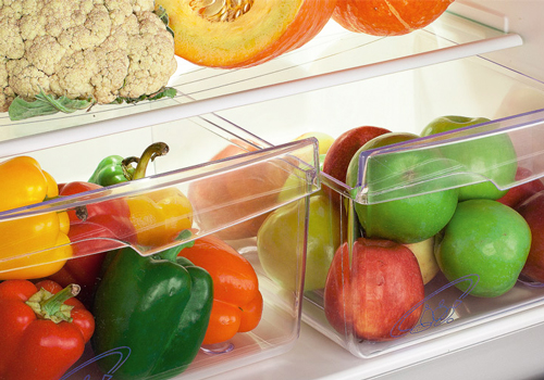 Наличие большого количества овощей в холодильнике – залог успешного соблюдения диеты.